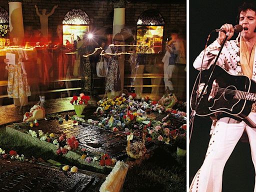 Elvis death – Livestream Elvis Week Candlelight vigil at King's Graceland grave