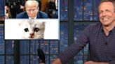 Seth Meyers Puts Pawsitively Hilarious Spin On RNC's Prison Contingency Plans For Trump