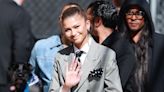 Zendaya Goes for Pantsless Look at ‘Kimmel’ in Chic Suit Jacket