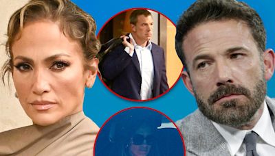 Jennifer Lopez & Ben Affleck at His Office, First Time Hanging Out Since Italy