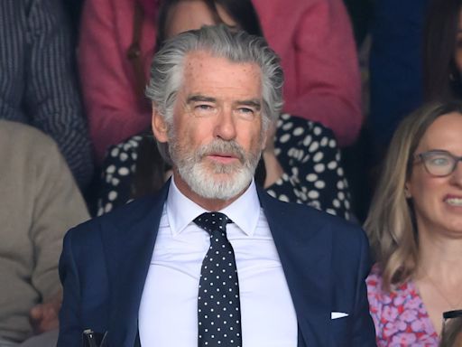 Pierce Brosnan Went Full James Bond at Wimbledon