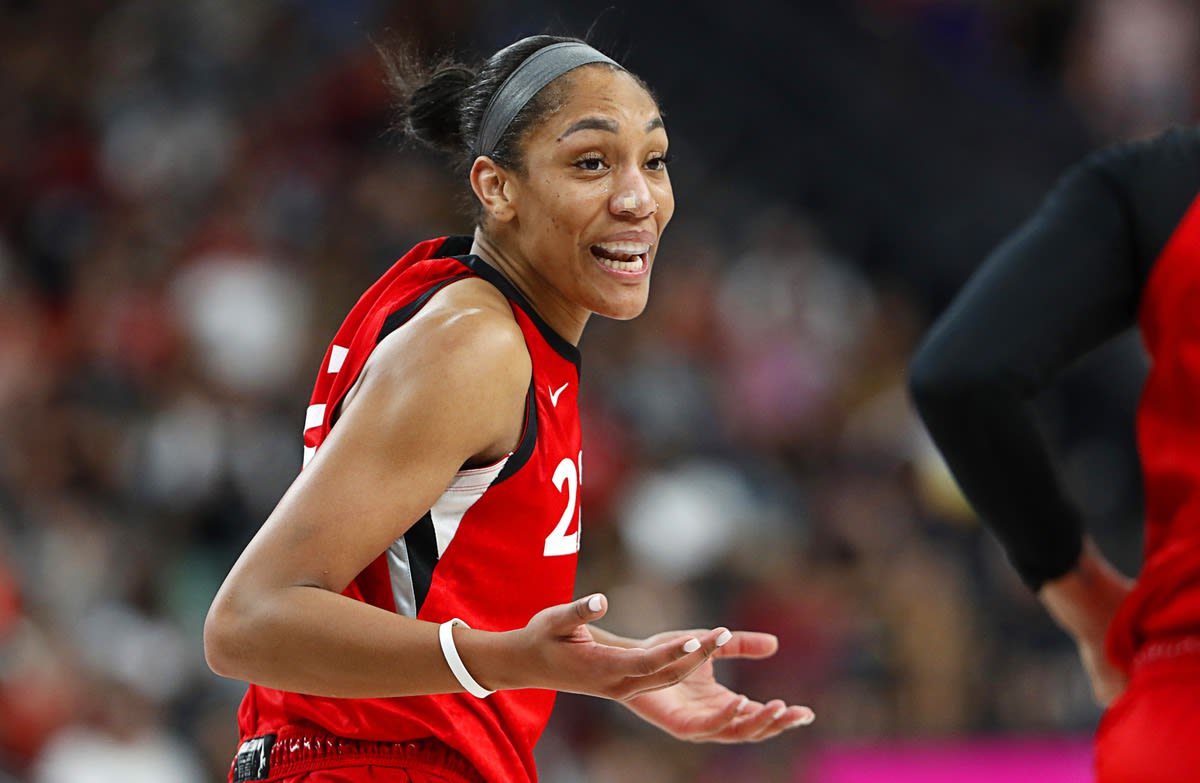 Aces' A'ja Wilson staying poised, grateful amidst milestone season