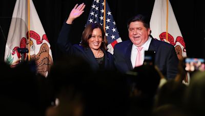 Pritzker and top Chicago Democrats endorse Harris