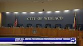 Weslaco to hold town hall meeting for hurricane preparedness