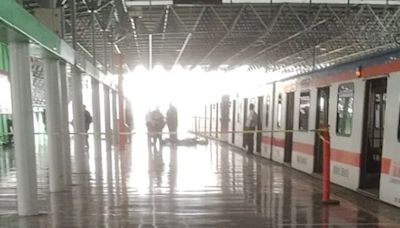 Persona se arroja a las vías del tren en estación Cuauhtémoc del Metro
