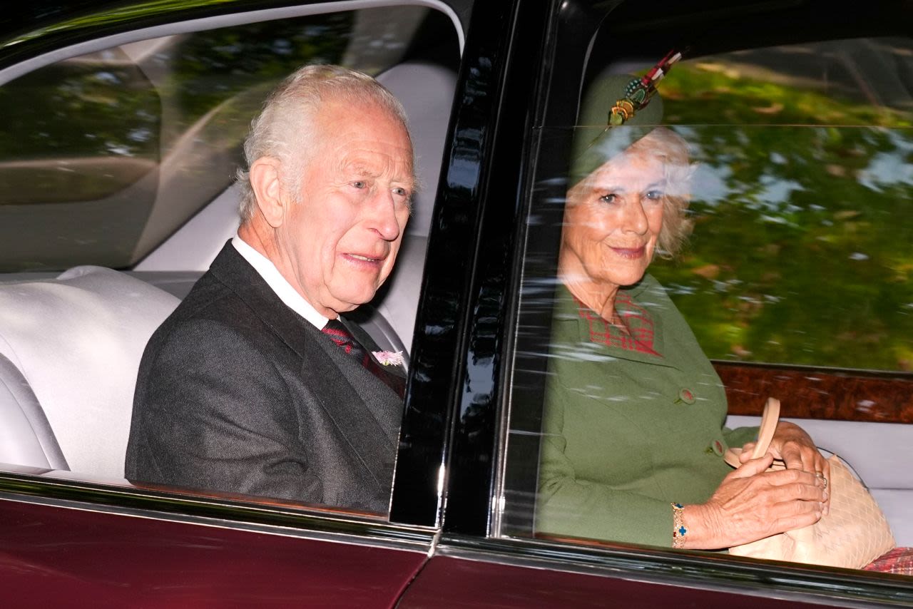 King Charles attends church prayers on the anniversary of Queen Elizabeth’s death