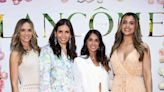 Antonela Roccuzzo, la perfecta anfitriona con este traje blanco y famosas amigas