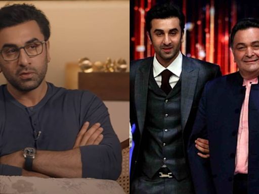 Ranbir Kapoor suffered panic attack when doctor told him Rishi Kapoor was going to die, says, "guilty that I didn’t let go off the distance between us"