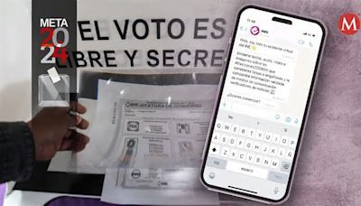 Así funciona 'Inés', el chatbot del INE para reportar posibles noticias falsas sobre elecciones en WhatsApp