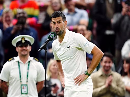 Novak Djokovic blasts 'disrespectful' Wimbledon crowd in interview