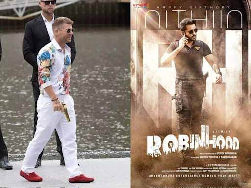 David Warner To Play A Cameo In Nithiin’s Telugu Film Robinhood? Here's What We Know