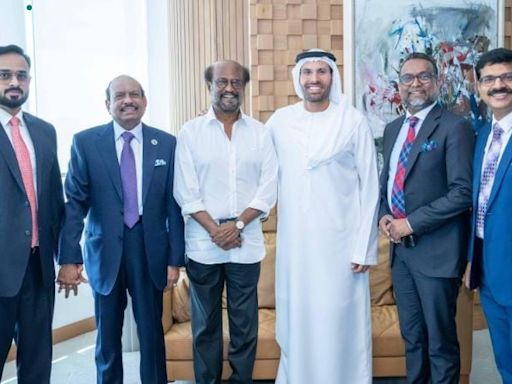 Superstar Rajinikanth receives UAE’s Golden Visa