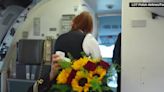 Pilot proposes to flight attendant on board