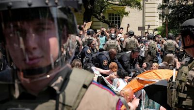 College campus protests highlight tensions in Biden’s coalition