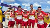 El equipo español masculino se alza con el oro mundial en 20 km marcha y el femenino alcanza el bronce