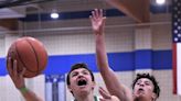 Big fourth quarter lifts May over upset-minded Ira in boys basketball playoff opener