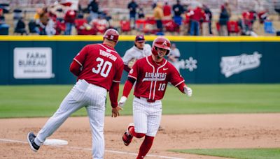 What channel is Arkansas baseball vs. LSU on today? Time, TV schedule for top-10 matchup