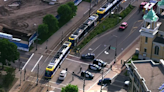 Light rail strikes cyclist, 1 person dead in St. Paul crash