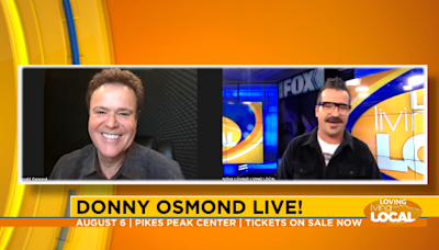 Donny Osmond’s award-winning Vegas show to visit Colorado Springs