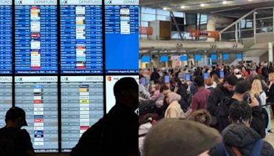 Viral timelapse reveals US air traffic crash as IT outage strands passengers from America to Berlin, Hong Kong…