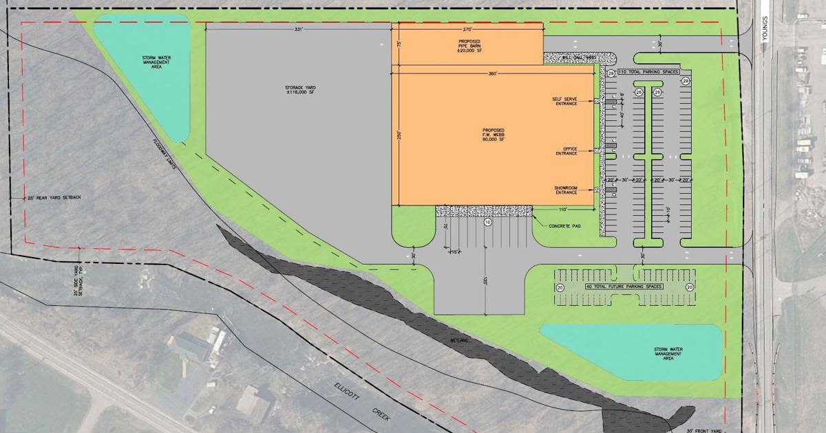 F.W. Webb plans new warehouse, showroom near Buffalo airport