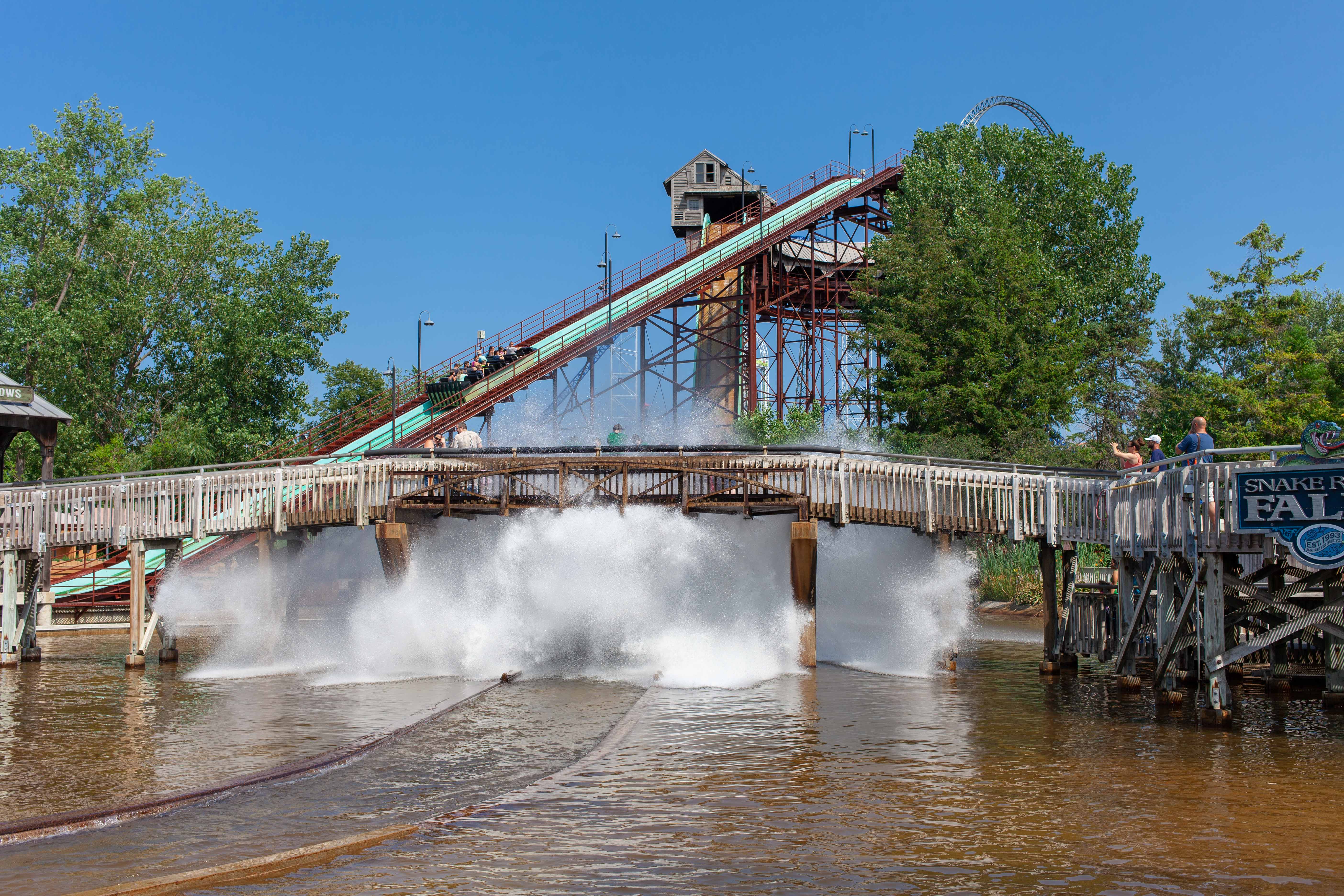 Cedar Point closing Snake River Falls, once a record-breaking water ride