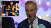 Reform leader Nigel Farage on course to win seat for the first time