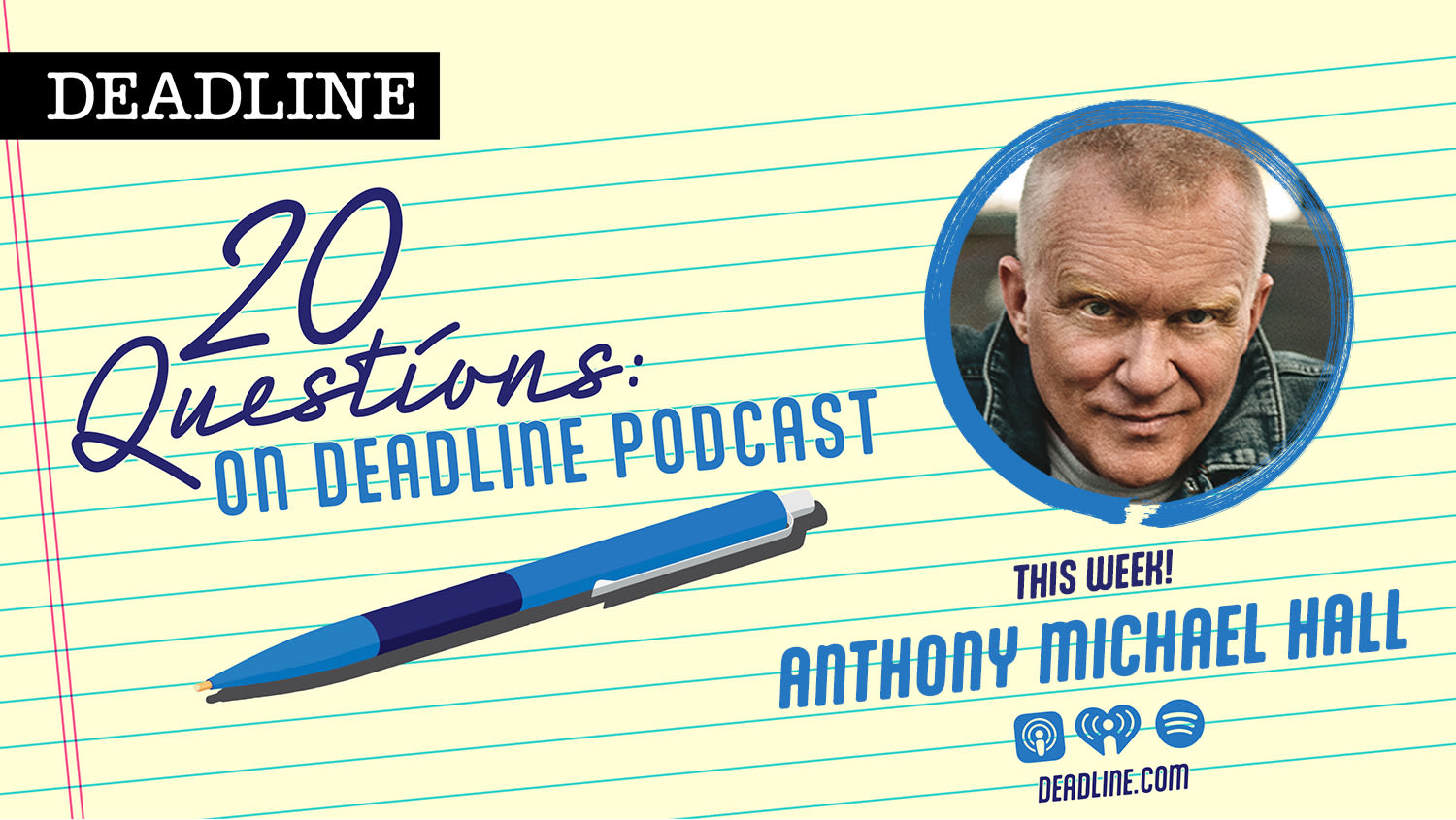 20 Questions On Deadline Podcast: Why Anthony Michael Hall Didn’t Take Part In ‘Brat Pack’ Doc; His New...