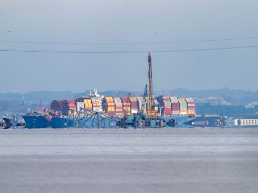 Cargo ship Dali refloated to a marina 8 weeks after Baltimore bridge collapse: Watch video