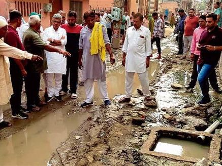 Water, sewerage issues unresolved in Rohtak, MLA threatens dharna