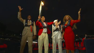 Rafael Nadal, Serena Williams Help Light Cauldron to Open Paris Olympics