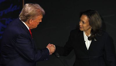 Trump Tries to Dodge Harris’ Handshake Before Debate Starts