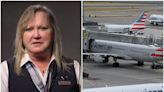 An American Airlines flight attendant says she was accused of fraud after taking leave for post-mastectomy surgery