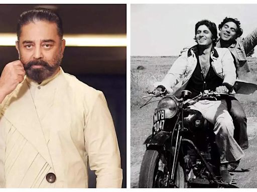 Did you know Kamal Haasan worked as a technician on the sets of Amitabh Bachchan starrer 'Sholay'? | - Times of India