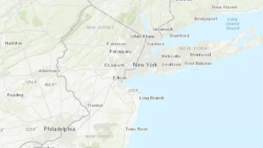 Earthquake rattles New Jersey