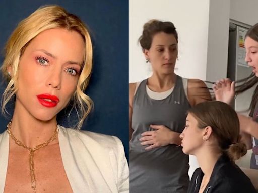 Video: Mica Viciconte asustó a las hijas de Nicole Neumann y le dijeron de todo en las redes