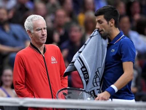 John McEnroe sounds off on 'unfair' thing that has been done toward Novak Djokovic
