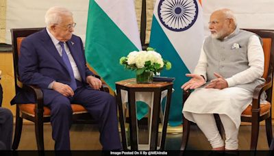 PM Modi meets Palestinian Prez Mahmoud Abbas, expresses 'deep concern' over Gaza crisis