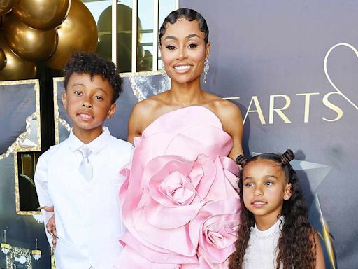 Blac Chyna's Son King, 11, and Daughter Dream, 7, Support Mom at Her L.A. Salon Opening in Rare Family Photos