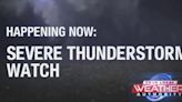Severe thunderstorm watch issued Thursday in several counties across Kansas and Missouri