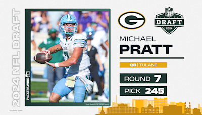 Green Bay Packers 2024 seventh-round pick: QB Michael Pratt