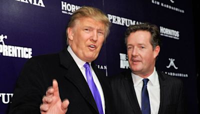 Piers Morgan has two-word verdict for Trump as he returns to stage after attack