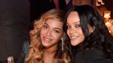 Rihanna says she watched Beyoncé's Super Bowl halftime performances to prepare for her show: 'She's a beast'