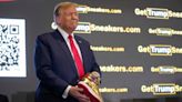 Trump unveils $400 ‘Never Surrender’ sneakers at Philly’s Sneaker Con