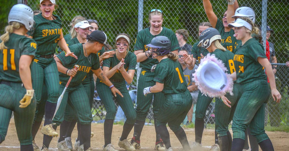 Prep softball regionals: Spartans' late burst seals Game 1 vs. GW, 8-3