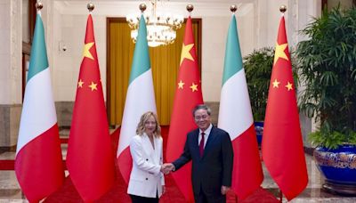 Italy and China sign a 3-year action plan as Italian leader Meloni tries to reset relations