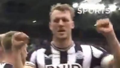 Dan Burn sends touching message to Newcastle's deaf supporters with heartwarming celebration during 4-0 victory against Tottenham