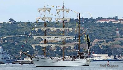 Mexican Tall Ship arrives in San Diego, here's how to see it for free this weekend