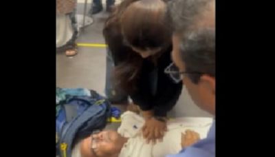 Doctor who revived elderly man at Delhi airport happened to be at spot because…