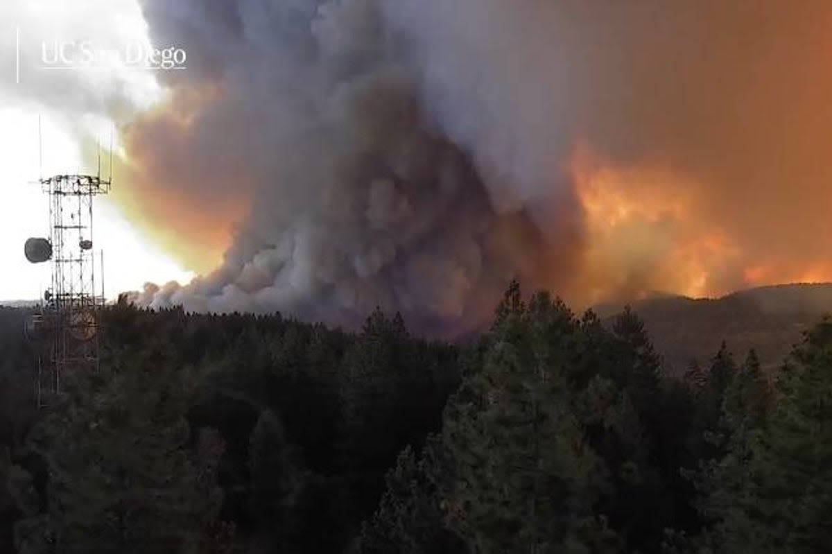 How a massive blaze in California likely sparked a monster fire tornado